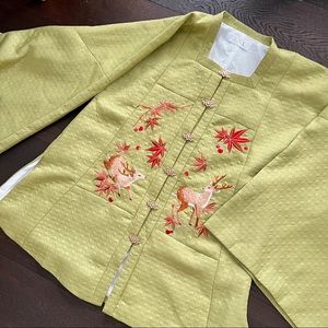 Traditional Chinese clothes Hanfu jacket